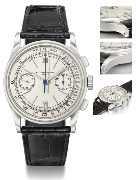 patek philippe 530 chronograph|SIGNED PATEK PHILIPPE & CO., GENÈVE, REF. 530, .